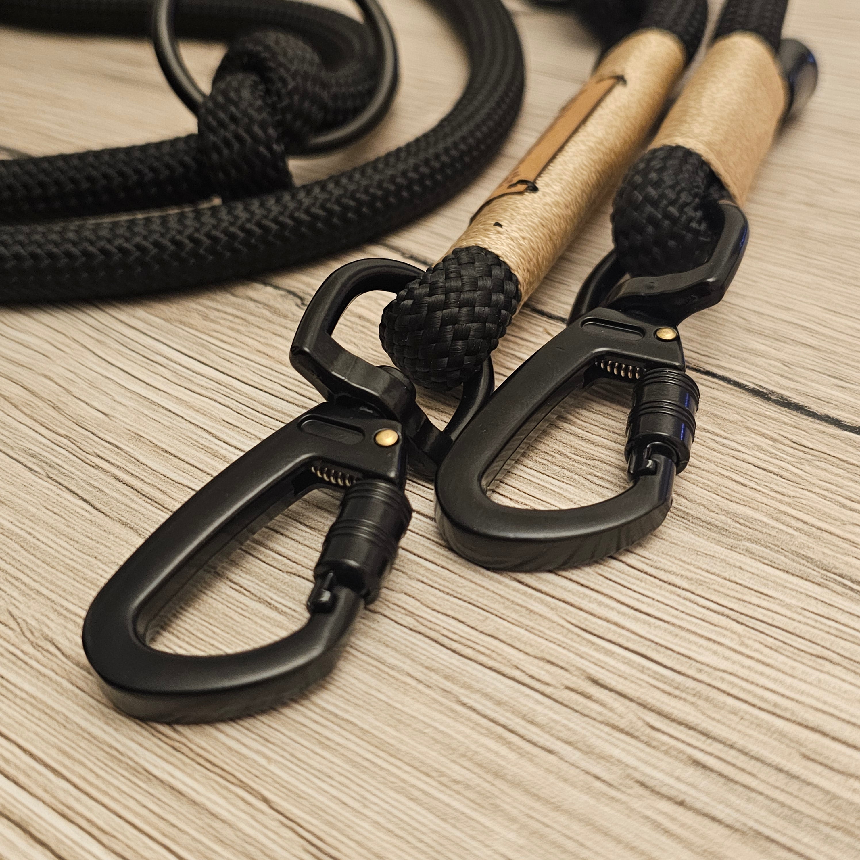 "Explore More" 12mm Führleine mit spezial Karabiner