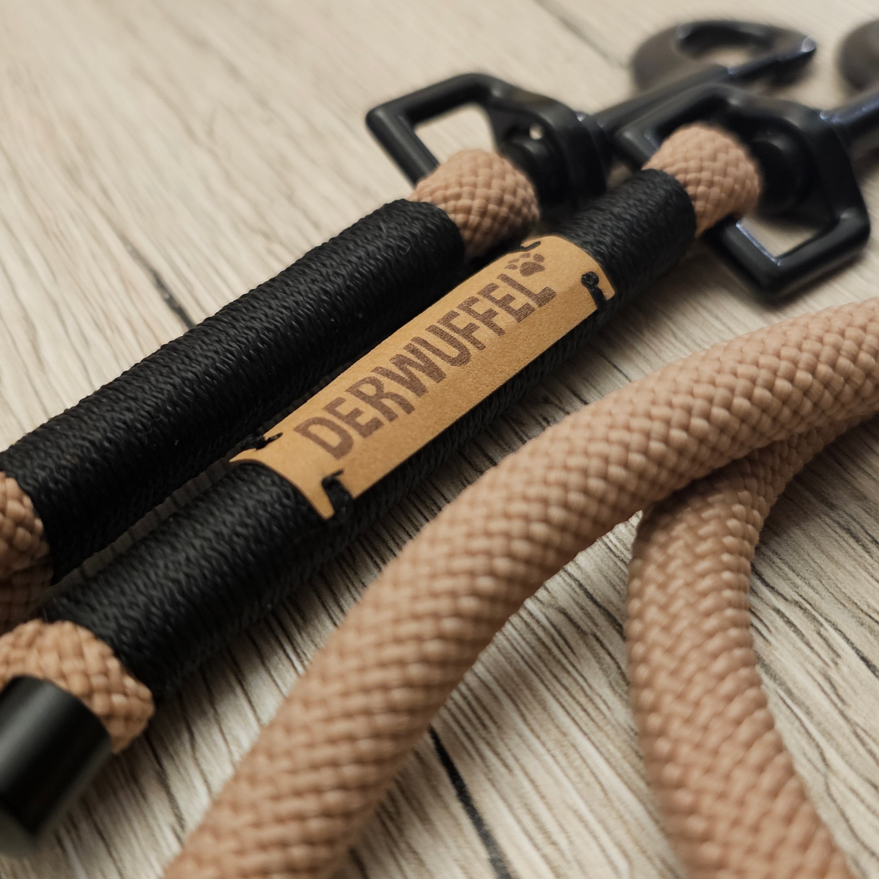 "Explore More" 10mm Führleine, Wüstenbraun