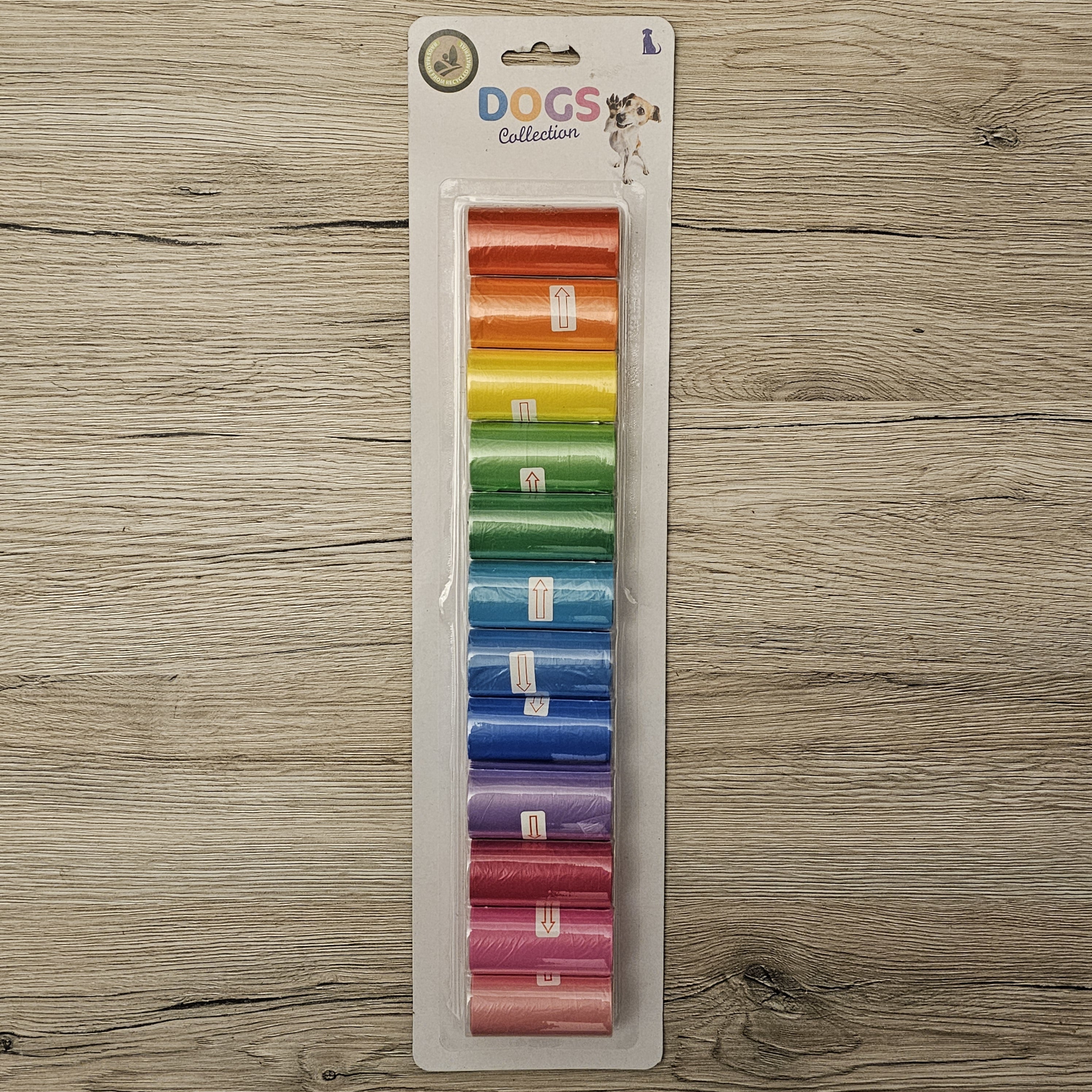 Hundekotbeutel 12x20 Stück, Bunt