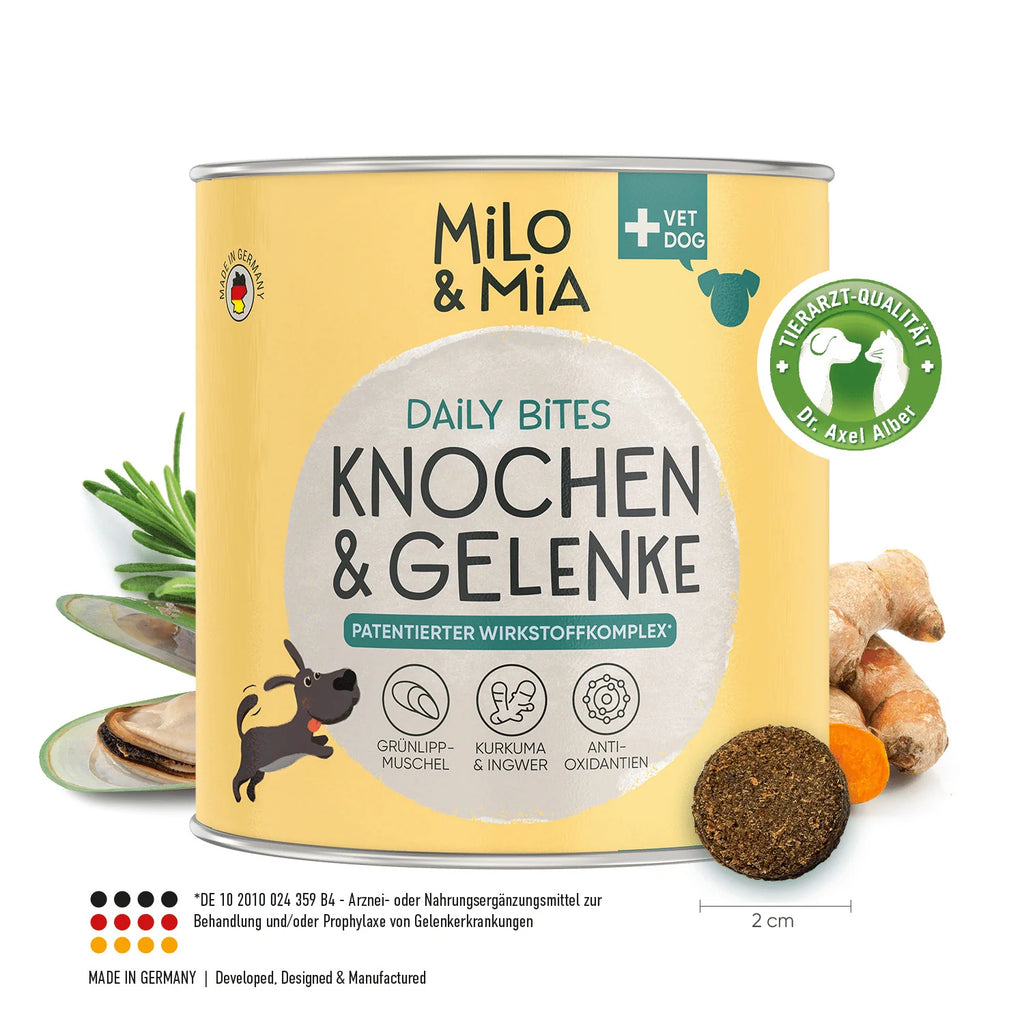 Milo & Mia Daily Bites - Knochen & Gelenke 300g
