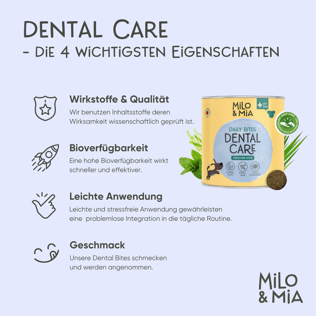 Milo & Mia Daily Bites - Dental Care Snack 300 g