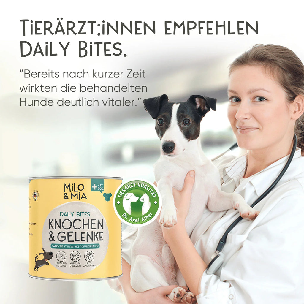 Milo & Mia Daily Bites - Knochen & Gelenke 300g