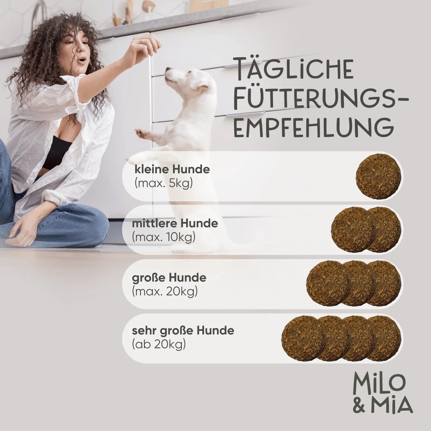 Milo & Mia Daily Bites - Knochen & Gelenke 300g
