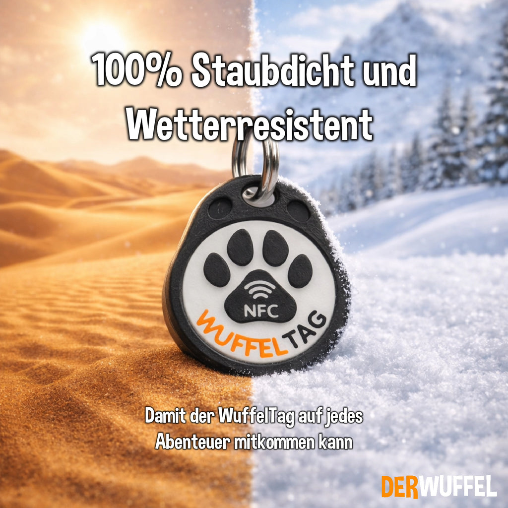 WuffelTag - Die smarte Hundemarke mit NFC Chip